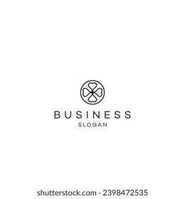 Diseño de logotipos, logotipo abstracto, ronda, consultor, tecnología, innovador, texto. letra, dígitos, letra, tipografía, abc, médico, salud, moda.