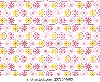 flower classic pattern soft color
