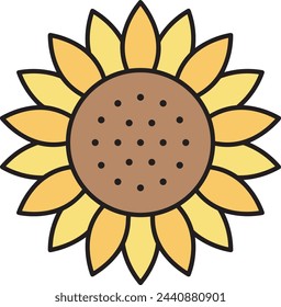 Flower collorfull icon symbol vector image 