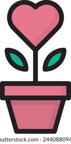 Flower collorfull icon symbol vector image 