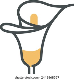Flower collorfull icon symbol vector image 