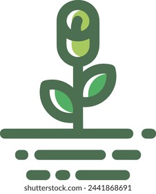 Flower collorfull icon symbol vector image 