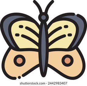 Flower collorfull icon symbol vector image 