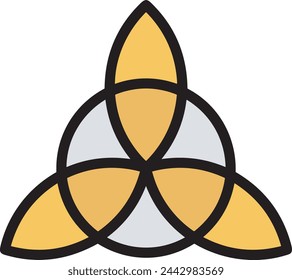 Flower collorfull icon symbol vector image 