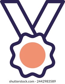 Flower collorfull icon symbol vector image 