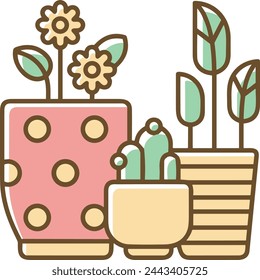Flower collorfull icon symbol vector image 