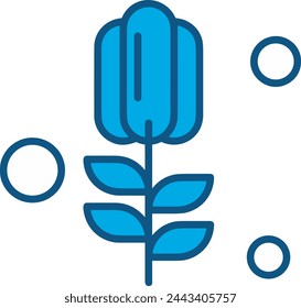 Flower collorfull icon symbol vector image 