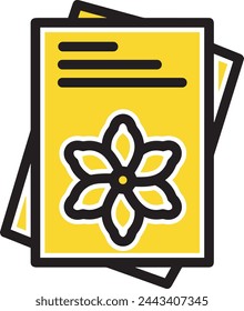 Flower collorfull icon symbol vector image 