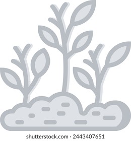 Imagen vectorial de símbolo de icono de color de flor 