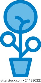 Flower collorfull icon symbol vector image 