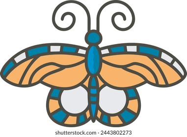 Flower collorfull icon symbol vector image 