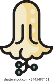 Flower collorfull icon symbol vector image