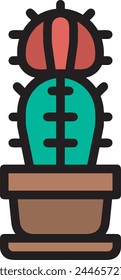 Flower collorfull icon symbol vector image