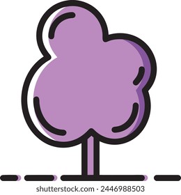 Flower collorfull icon symbol vector image