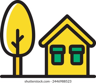 Flower collorfull icon symbol vector image
