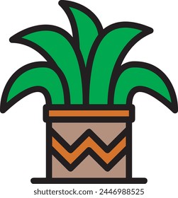 Flower collorfull icon symbol vector image