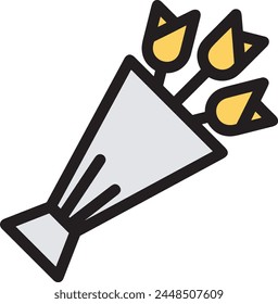 Flower collorfull icon symbol vector image