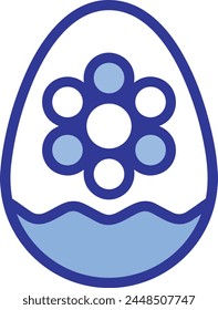 Icono de flor de color Imagen de Vector