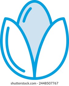 Flower collorfull icon symbol vector image