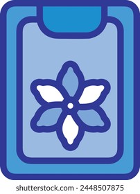 Flower collorfull icon symbol vector image