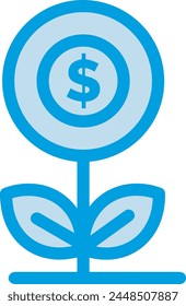 Flower collorfull icon symbol vector image