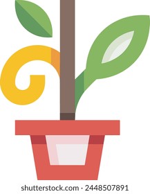 Flower collorfull icon symbol vector image