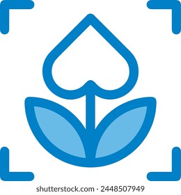 Flower collorfull icon symbol vector image