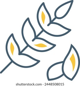 Icono de flor de color Imagen de Vector