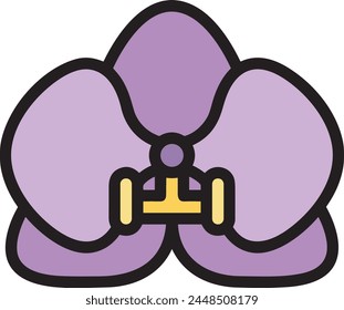 Flower collorfull icon symbol vector image