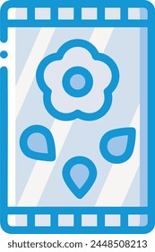 Flower collorfull icon symbol vector image