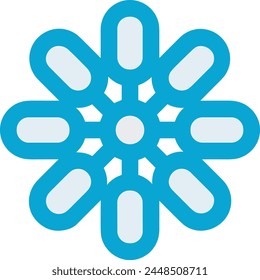 Flower collorfull icon symbol vector image