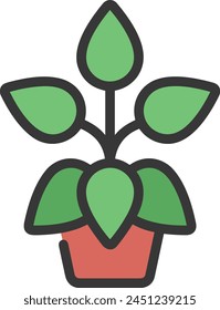 Flower collorfull icon symbol vector image