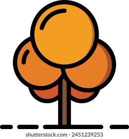 Flower collorfull icon symbol vector image