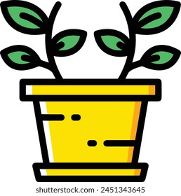 Flower collorfull icon symbol vector image