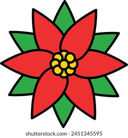 Flower collorfull icon symbol vector image