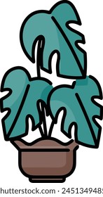 Flower collorfull icon symbol vector image