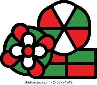 Flower collorfull icon symbol vector image