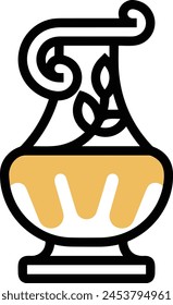 Flower collorfull icon symbol vector image