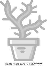 Blumenfarbiges Symbol Symbol Vektorgrafik Bild