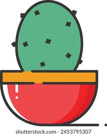 Flower collorfull icon symbol vector image