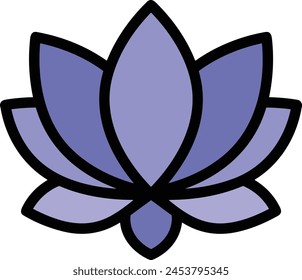 Flower collorfull icon symbol vector image
