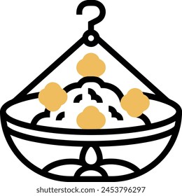 Flower collorfull icon symbol vector image