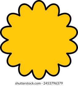 Flower collorfull icon symbol vector image
