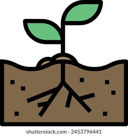 Flower collorfull icon symbol vector image