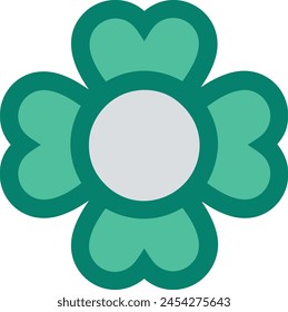 Flower collorfull icon symbol vector image