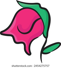 Flower collorfull icon symbol vector image