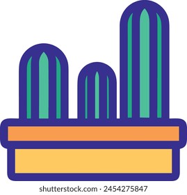 Flower collorfull icon symbol vector image