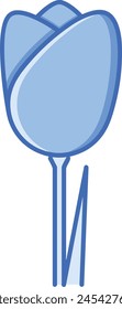 Icono de flor de color Imagen de Vector