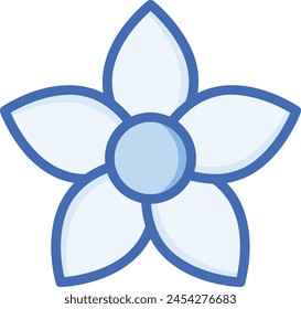 Flower collorfull icon symbol vector image