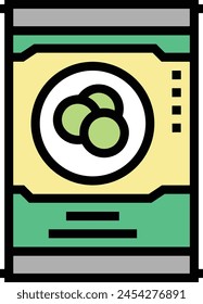 Flower collorfull icon symbol vector image